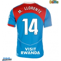 Atletico Madrid Marcos Llorente #14 Tredjedrakt Dame 2025-26 Kortermet